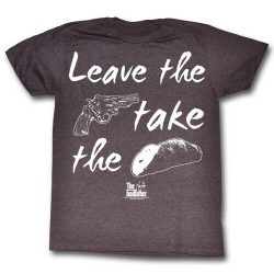 leave the gun take the cannoli t shirt