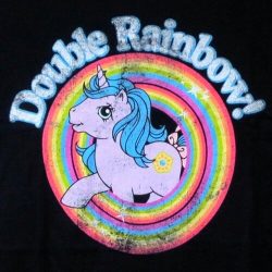 my little pony double rainbow