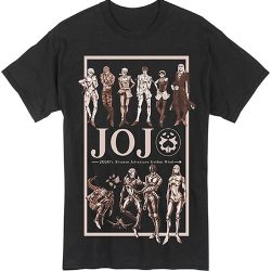 jojo's bizarre adventure t-shirt