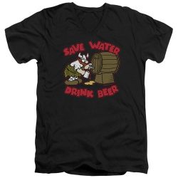 save water drink beer shirt