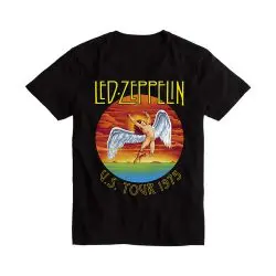 led zeppelin us tour 1975 shirt