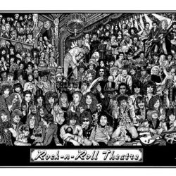 rock n roll theater poster