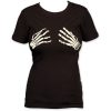 misfits skeleton hands shirt