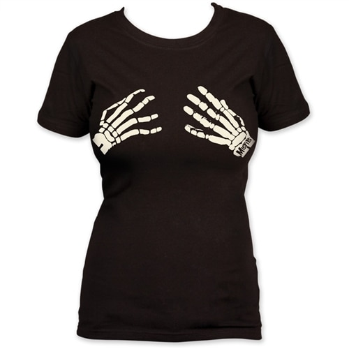 misfits skeleton hands shirt misfits skeleton hands shirt