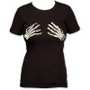 misfits skeleton hands shirt