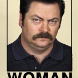 ron swanson woman of the year shirt