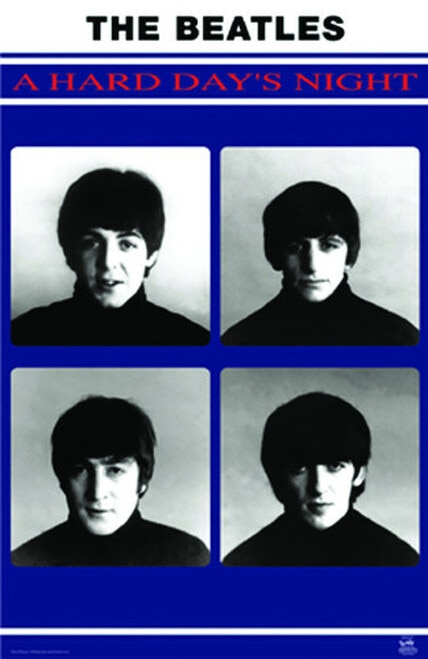 hard days night poster hard days night poster