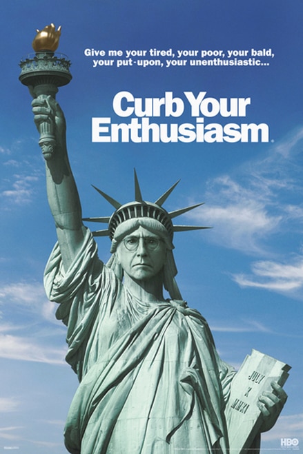 curb your enthusiasm poster curb your enthusiasm poster