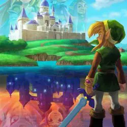 link between worlds poster