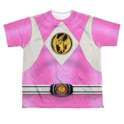 pink ranger t shirt