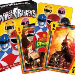 power rangers playing cards