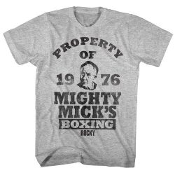 mighty mick's gym shirt