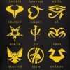 stargate goa uld symbols