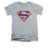 superman v neck t shirt