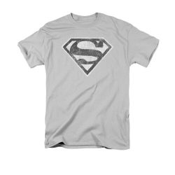 grey superman t shirt
