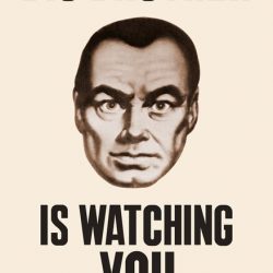 big brother is watching you poster