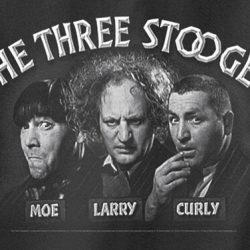 three stooges tee shirts