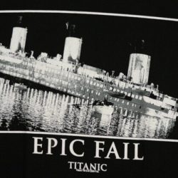 titanic movie t shirt