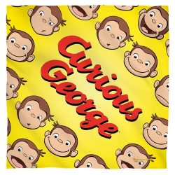 curious george face mask
