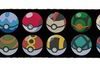 pokemon belt with pokeballs