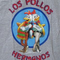 breaking bad t shirt los pollos hermanos