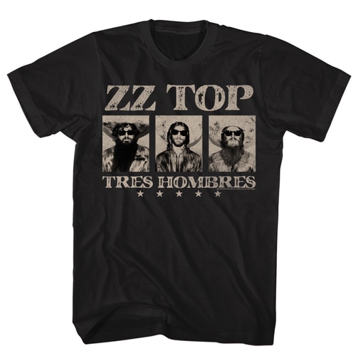 zz top tres hombres shirt zz top tres hombres shirt