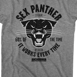 ron burgundy black panther