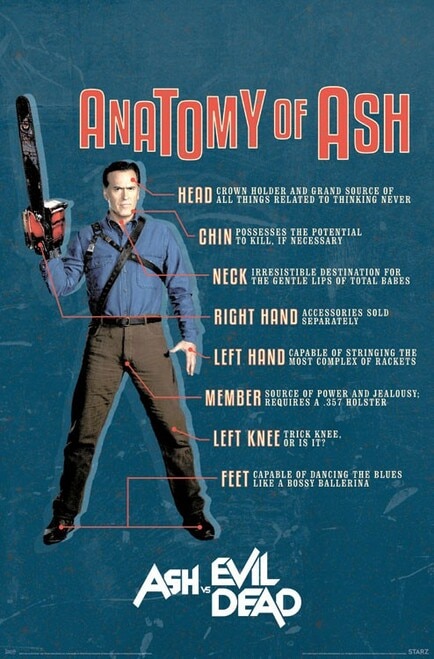 ash vs evil dead posters ash vs evil dead posters