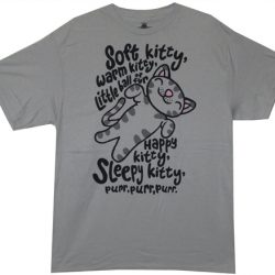 soft kitty warm kitty t shirt