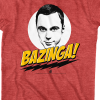 big bang theory t shirts from the show