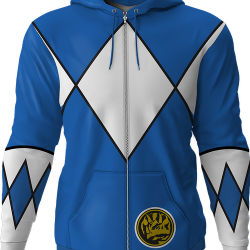 original blue power ranger costume