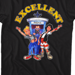 bill and ted's excellent adventure cartoon