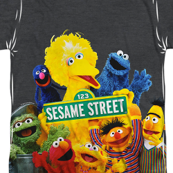 sesame street shirts for adults