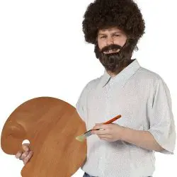 bob ross without beard