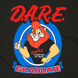 dare program t shirts