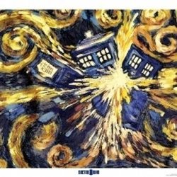 doctor who exploding tardis poster