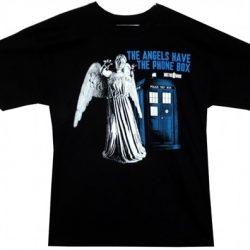 the angels have the phonebox t-shirt