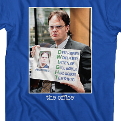 dwight schrute wolf shirt