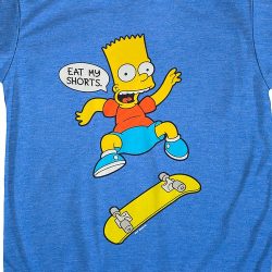 who wears short shorts simpsons