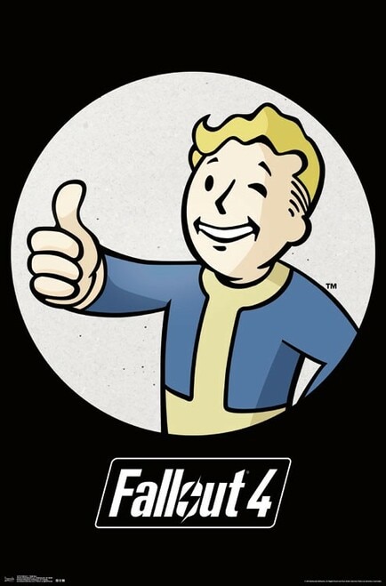 fallout vault boy poster fallout vault boy poster