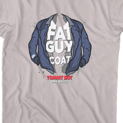 tommy boy fat man in a little coat