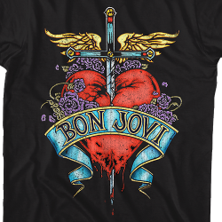 bon jovi tee shirts for sale