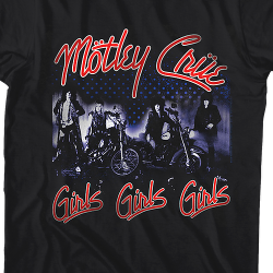 motley crue t shirts for women