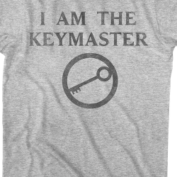 i'm the keymaster are you the gatekeeper