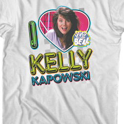 i love kelly kapowski shirt