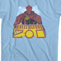 kneel before zod tshirt