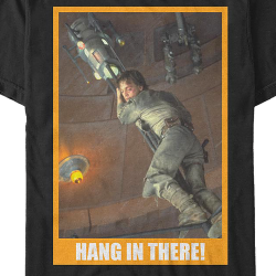 luke hanging from cloud city