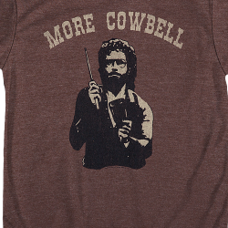 i need more cowbell t shirts