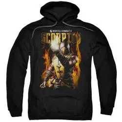 scorpion hoodie mortal kombat
