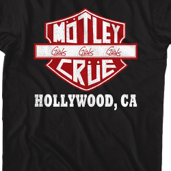 motley crue harley davidson shirt